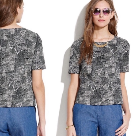 Madewell XS cotton batik shirt blouse - Picture 5 of 5